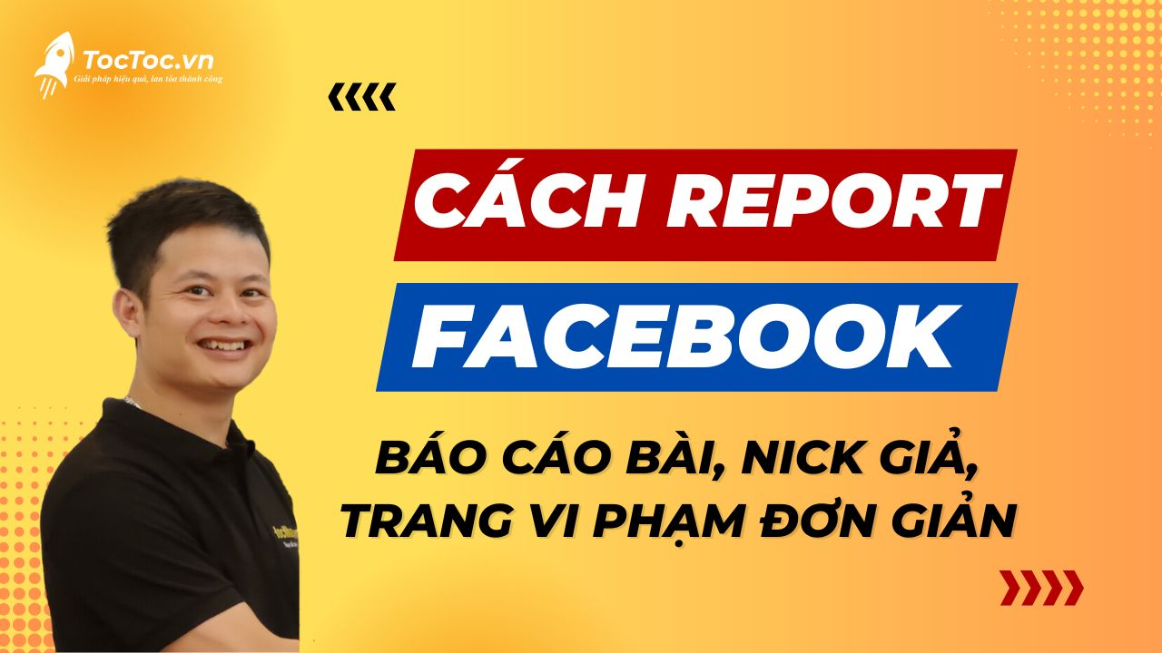 Cách báo cáo trên facebook