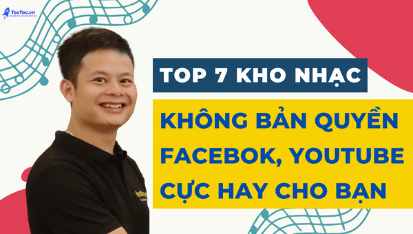 kho nhạc không bản quyền Facebook, Youtube