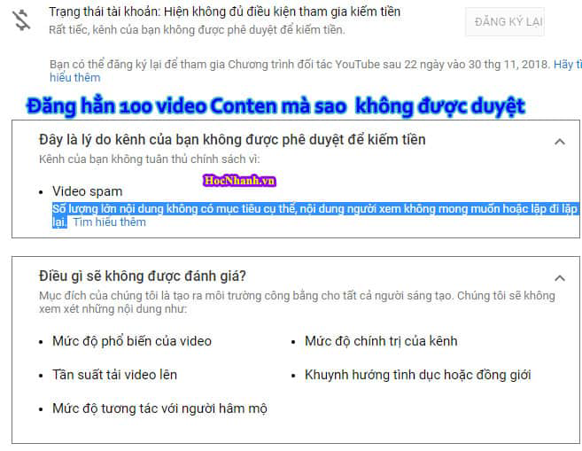 Không xác định chủ đề kiểu này đừng làm Youtube