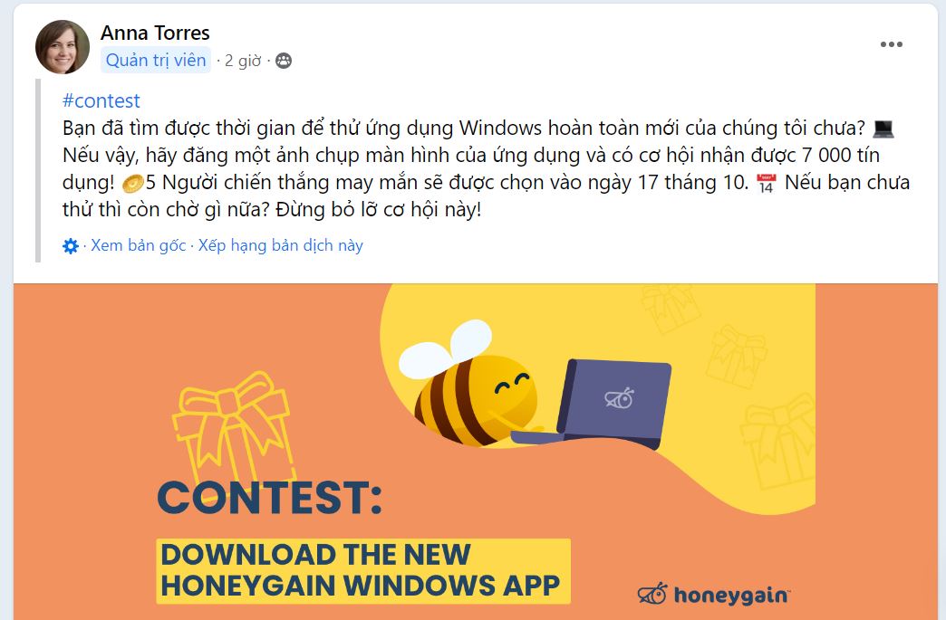 honeygain contest.JPG