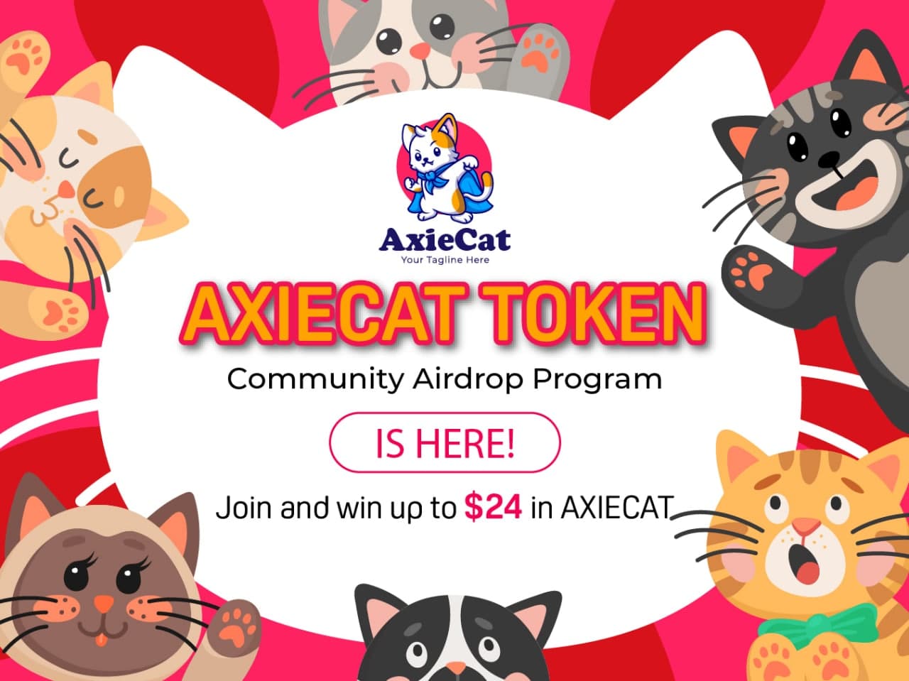 Airdrop - [Game AxieCat] Airdrop nhận 800 Token AXC ~24$ (kèo ăn chắc