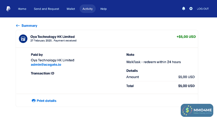 walktask-paid-to-walk-payment-proof-in-PayPal-on-february-2025-review.jpg